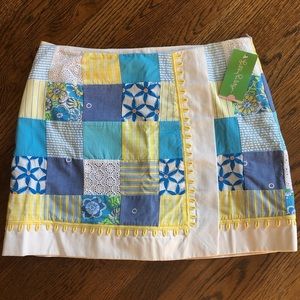 Prussia Patch Lilly Pulitzer Skirt (skort)